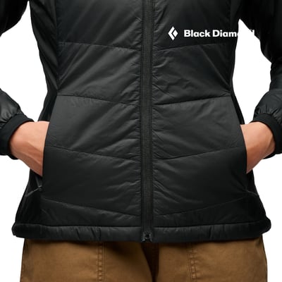 【Black Diamond】 Women's Solution 2.0 Jacket 女款保暖外套 PrimaLoft® 黑色6
